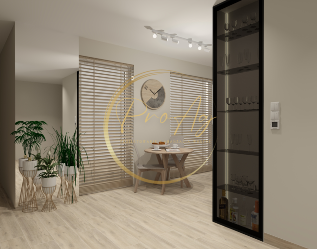 Dom dla Młodej Pary - Kuchnia 1 - proagdesign