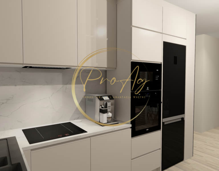 Dom dla Młodej Pary - Kuchnia 2 - proagdesign