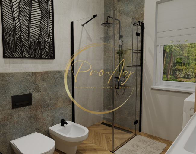 Łazienki z kuchnią - 2 - proagdesign
