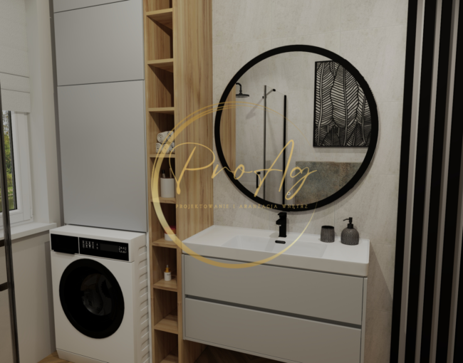 Łazienki z kuchnią - 3 - proagdesign