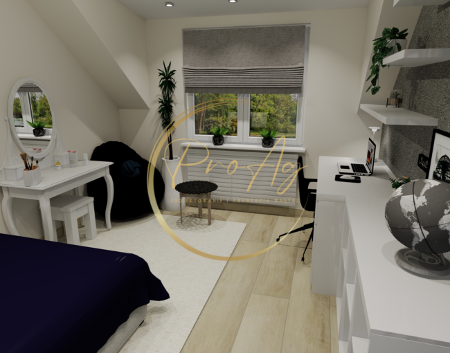 Pokój dla dziewczynki 11 - proagdesign