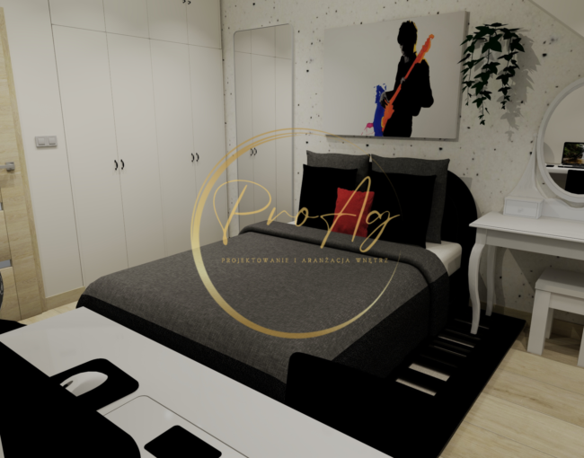Pokój dla dziewczynki 12 - proagdesign