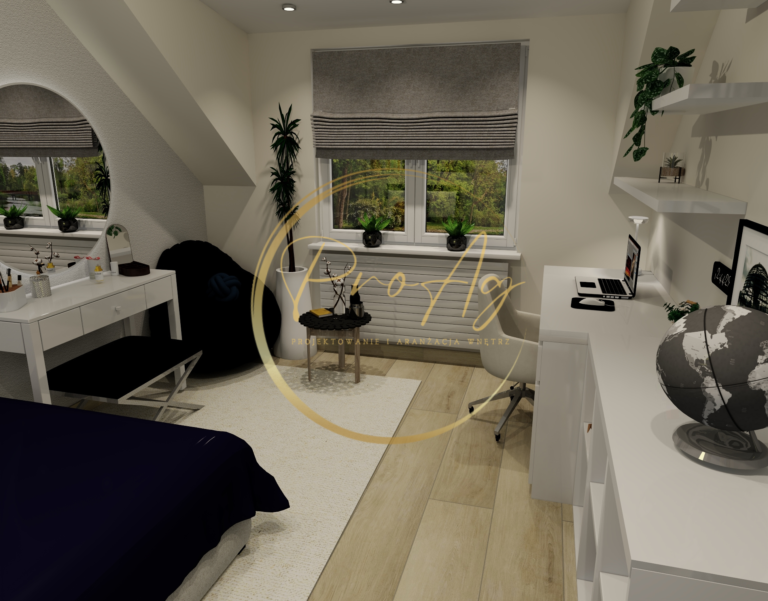 Pokój dla dziewczynki 2 - proagdesign