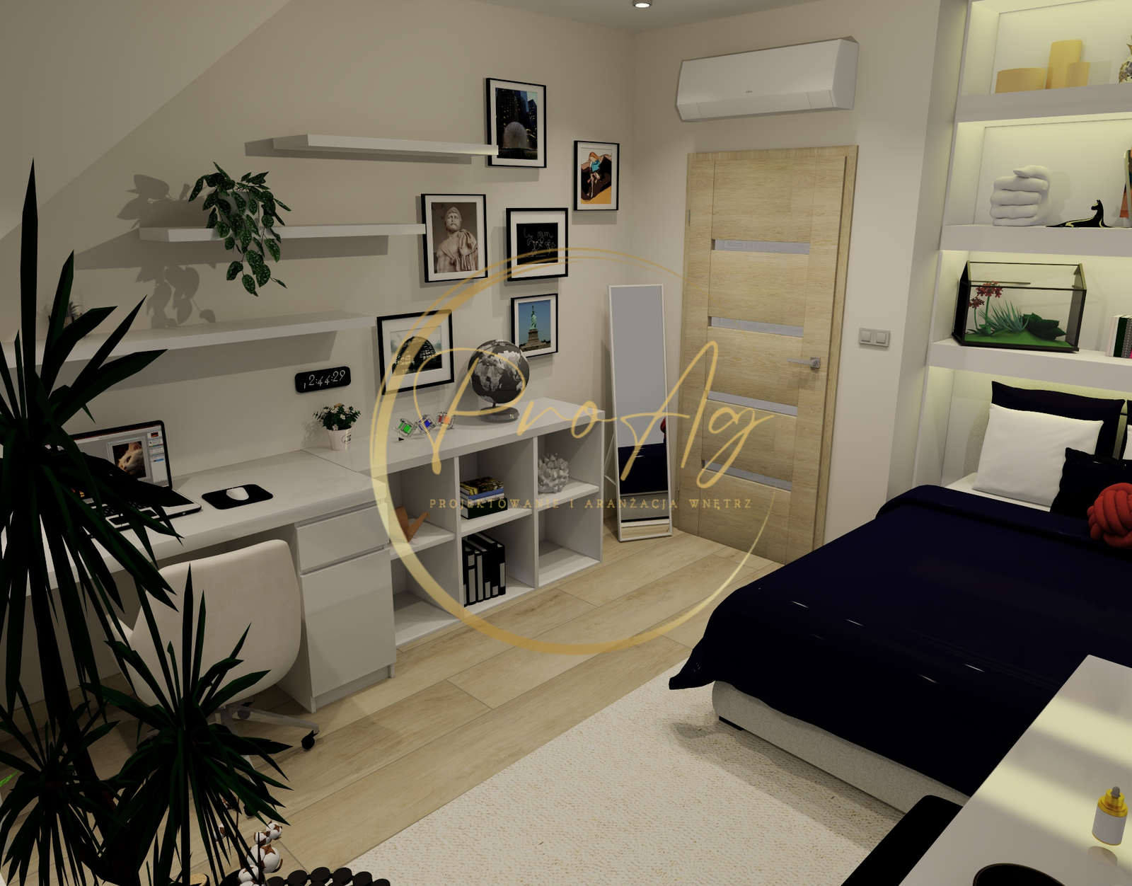 Pokój dla dziewczynki 4 - proagdesign