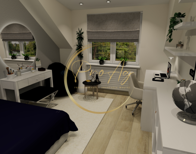 Pokój dla dziewczynki 6 - proagdesign