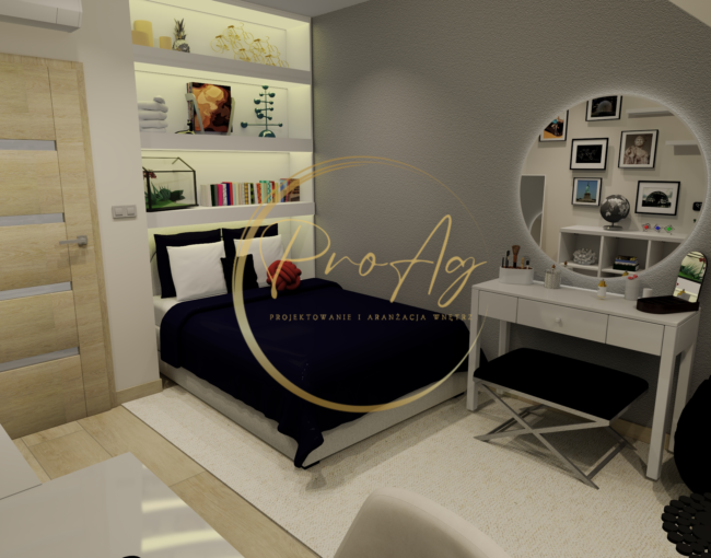 Pokój dla dziewczynki 7 - proagdesign