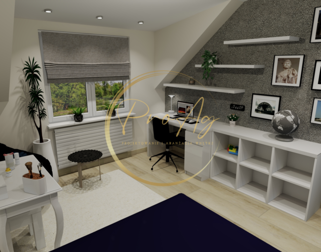 Pokój dla dziewczynki 9 - proagdesign